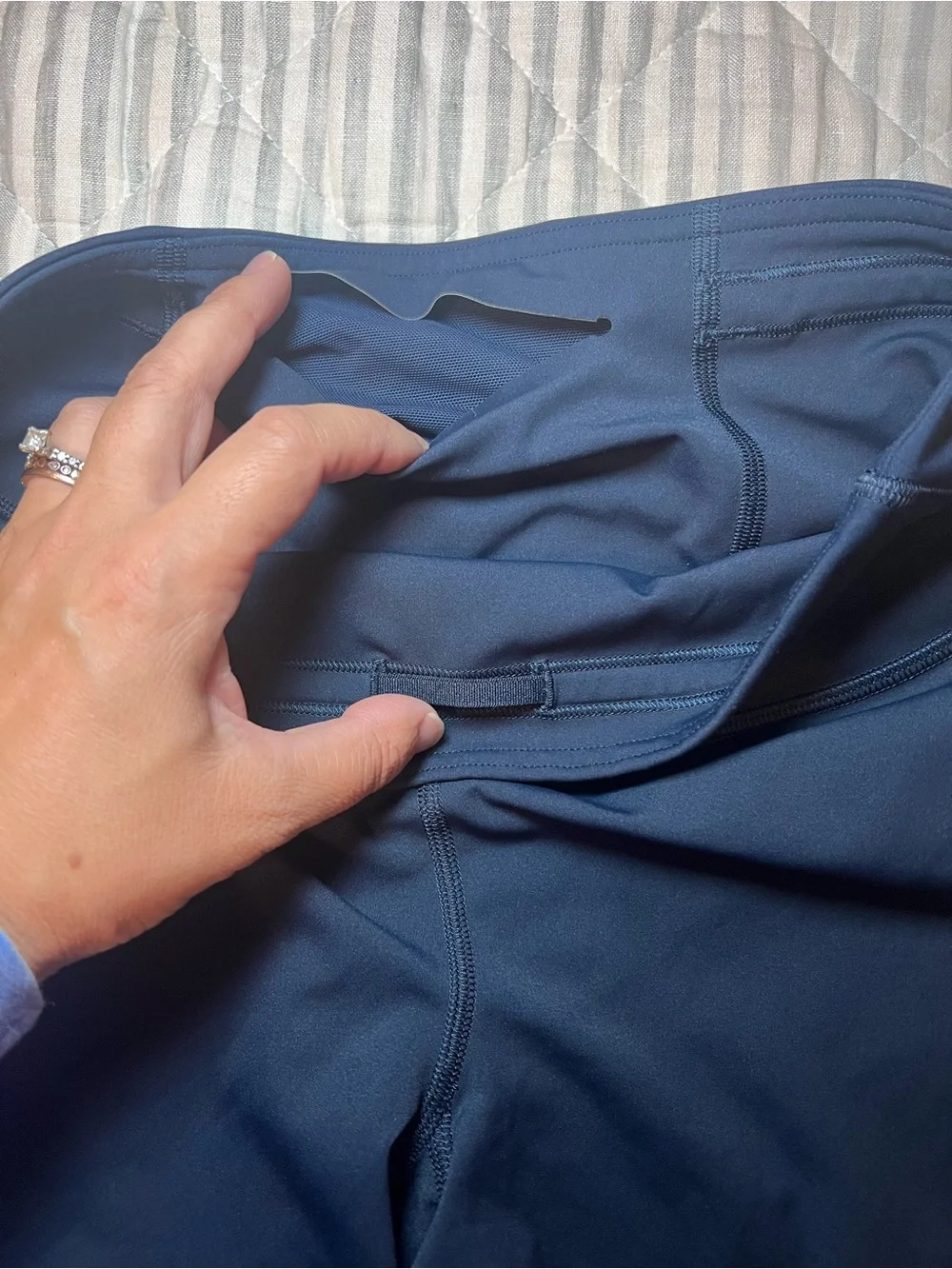 Lululemon Base Pace High Rise Short 8” Navy
